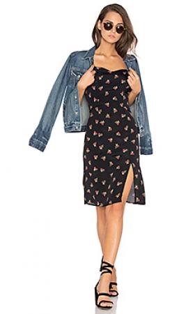 Платье  - Черный цвет