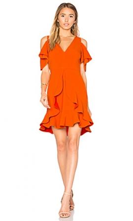 Платье  - Оранжевый цвет