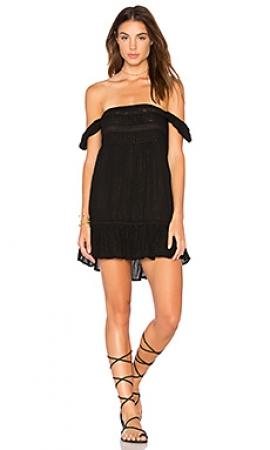 Платье  - Черный цвет