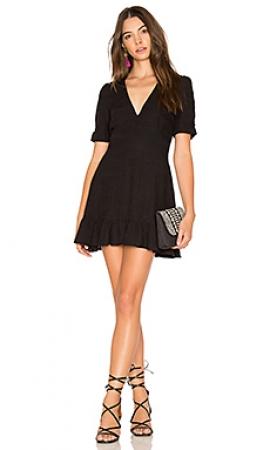 Платье  - Черный цвет