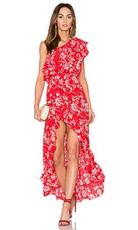 Платье  - Красный цвет