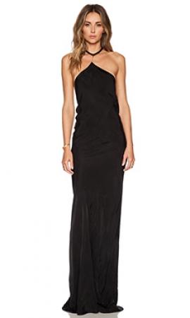 Платье  - Черный цвет