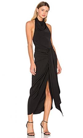 Платье  - Черный цвет