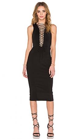 Платье  - Черный цвет