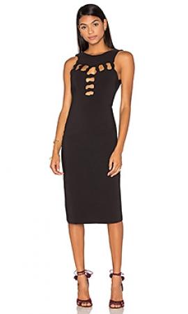 Платье  - Черный цвет