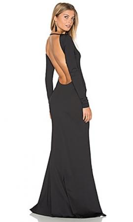 Платье  - Черный цвет