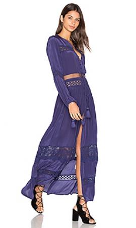 Платье  - Синий цвет