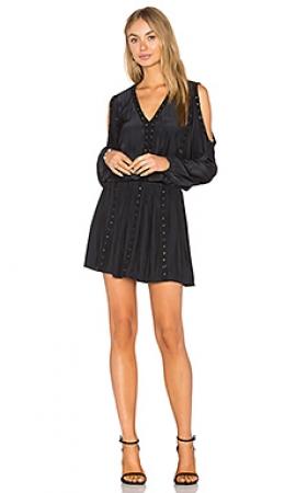 Платье  - Черный цвет