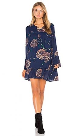 Платье  - Синий цвет