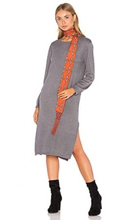 Платье  - Серый цвет