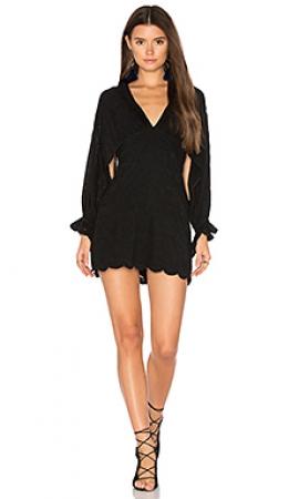 Платье  - Черный цвет