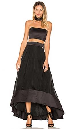 Платье  - Черный цвет