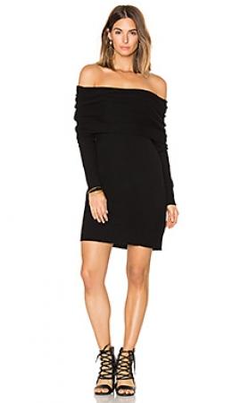 Платье  - Черный цвет