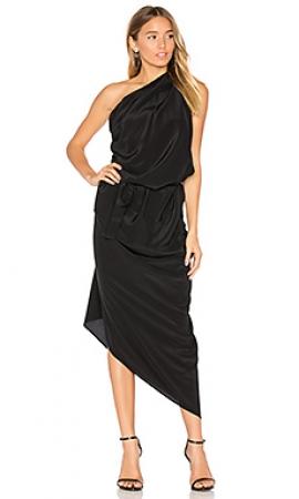 Платье  - Черный цвет