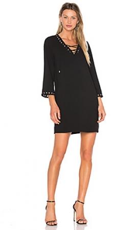 Платье  - Черный цвет