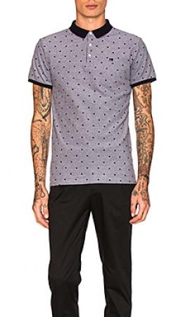 Поло  - Black & White цвет