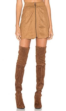 Юбка  - Цвет загара цвет