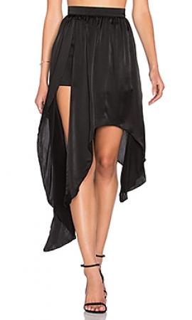 Юбка  - Черный цвет