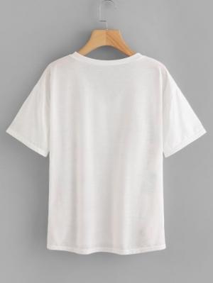 футболка SheIn футболка SheIn