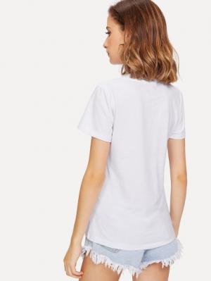 футболка SheIn футболка SheIn