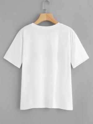 футболка SheIn футболка SheIn