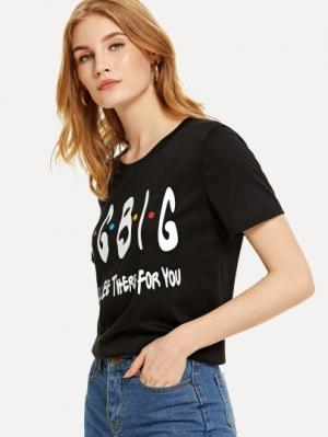 футболка SheIn футболка SheIn