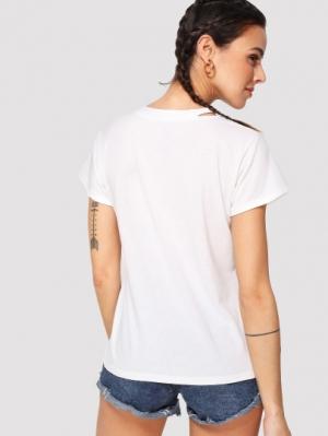 футболка SheIn футболка SheIn