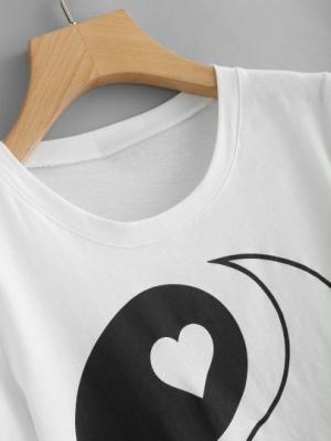 футболка SheIn футболка SheIn
