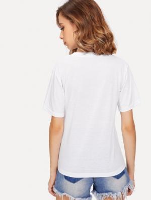 футболка SheIn футболка SheIn