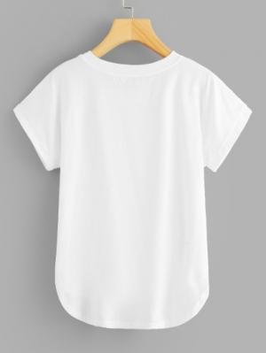 футболка SheIn футболка SheIn