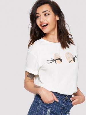 футболка SheIn футболка SheIn
