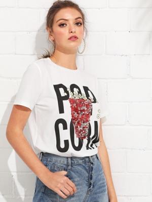 футболка SheIn футболка SheIn