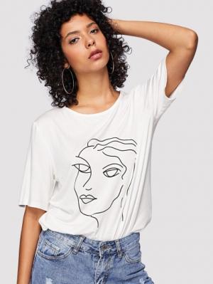 футболка SheIn футболка SheIn