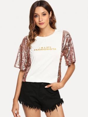 футболка SheIn футболка SheIn