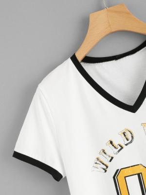 футболка SheIn футболка SheIn