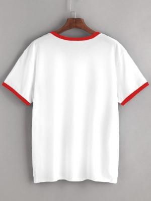 футболка SheIn футболка SheIn