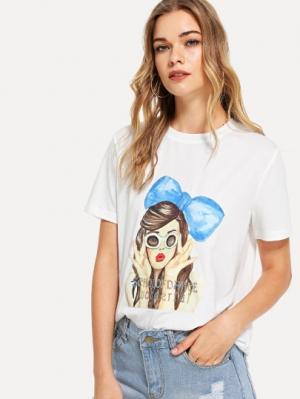 футболка SheIn футболка SheIn