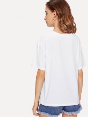 футболка SheIn футболка SheIn