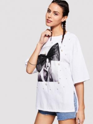 футболка SheIn футболка SheIn