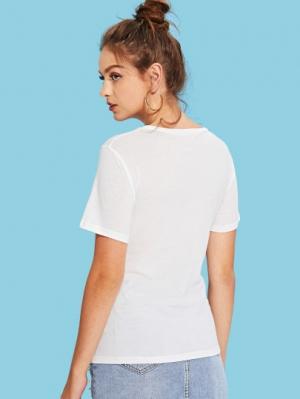 футболка SheIn футболка SheIn