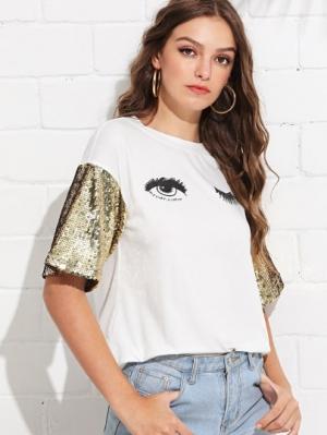 футболка SheIn футболка SheIn