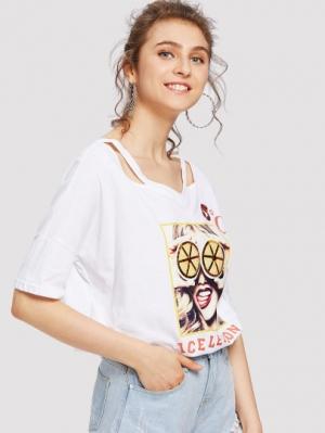 футболка SheIn футболка SheIn