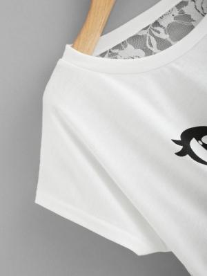футболка SheIn футболка SheIn