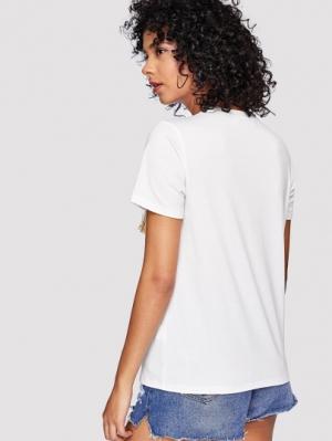 футболка SheIn футболка SheIn