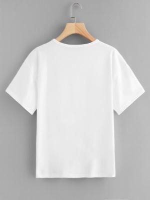 футболка SheIn футболка SheIn