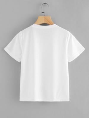 футболка SheIn футболка SheIn