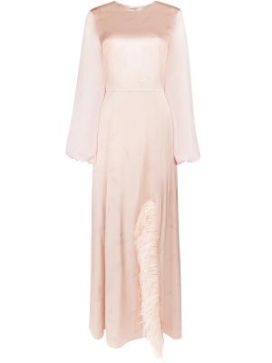 Шелковое платье с разрезом A la Russe Платье A la Russe