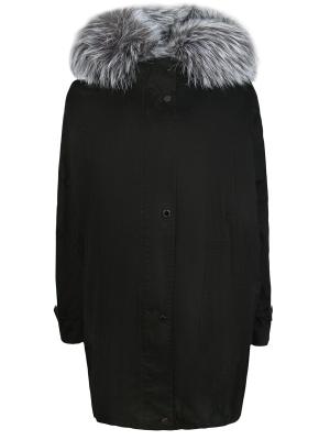 Пуховик  - черный цвет