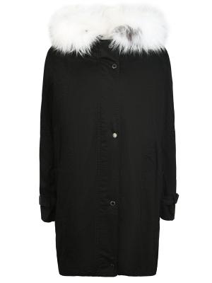 Пуховик  - черный цвет