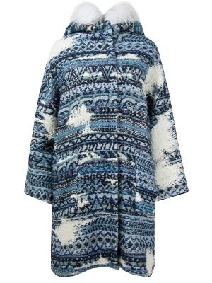 Пальто  - разноцветный цвет